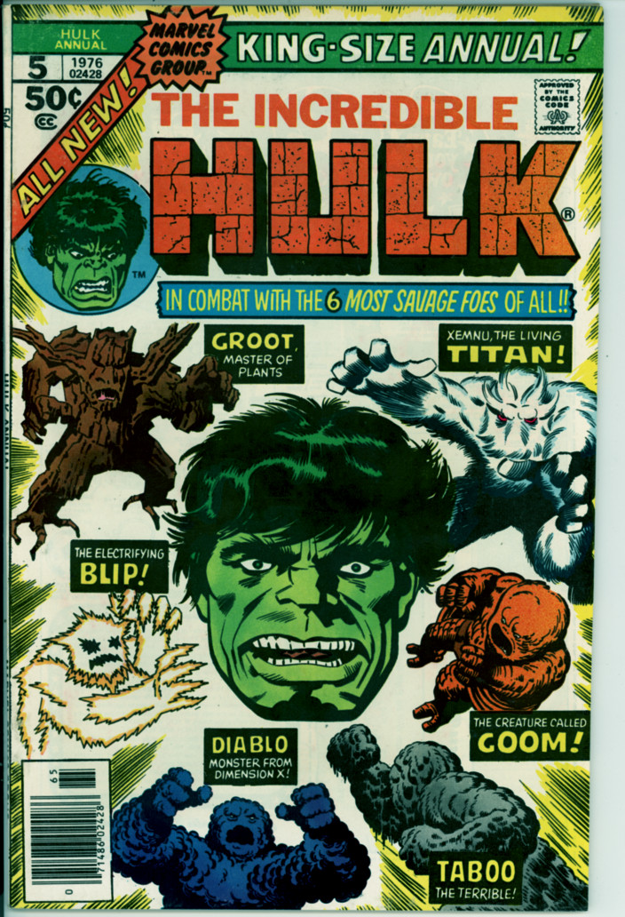 Hulk Annual 5 (FN+ 6.5)