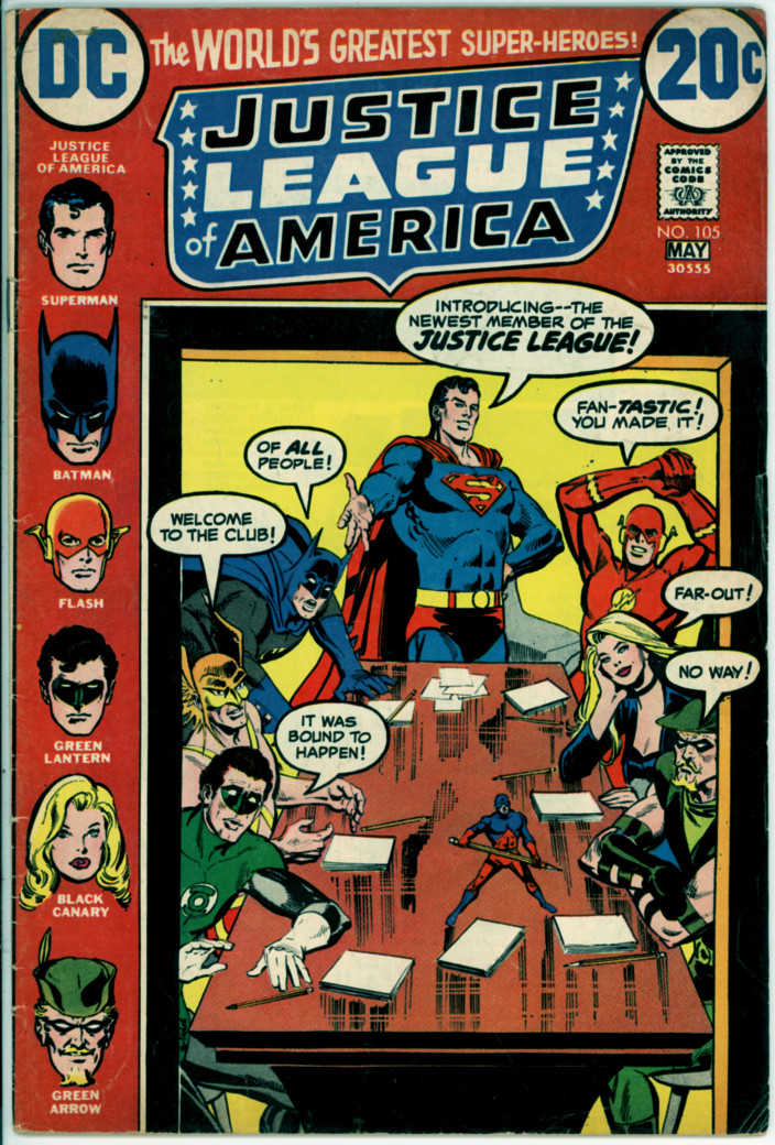 Justice League of America 105 (VG/FN 5.0)