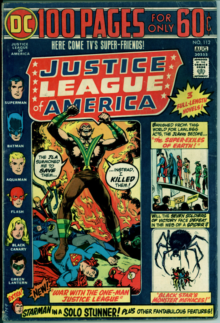 Justice League of America 112 (VG 4.0)