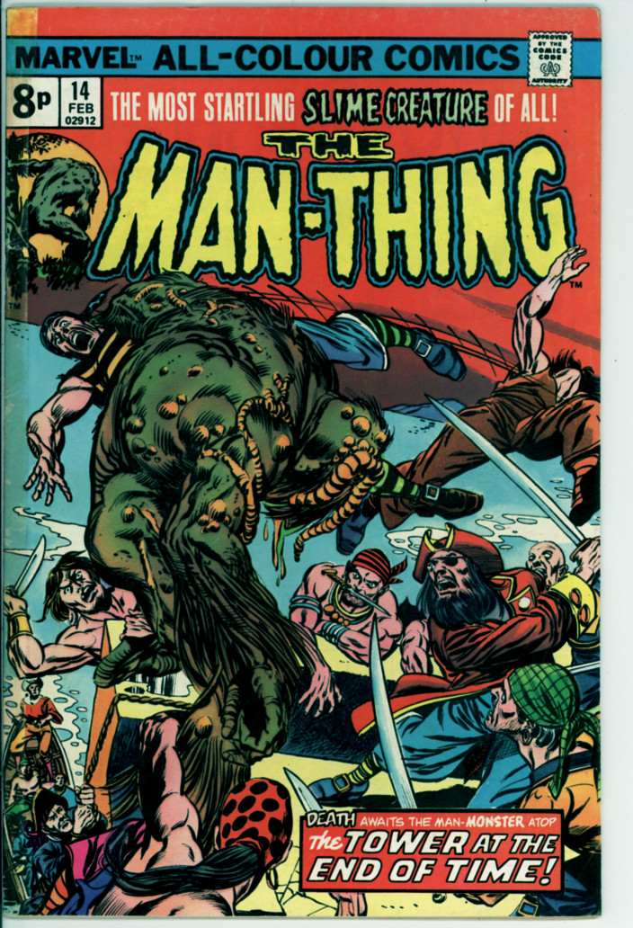 Man-Thing 14 (VG- 3.5) pence