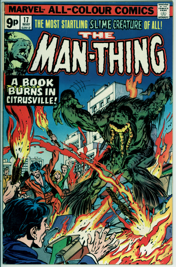 Man-Thing 17 (VG 4.0) pence